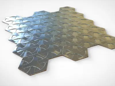 Decorative panel 3D model