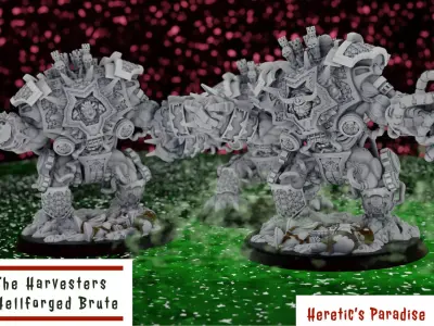 The Harvesters - Hellforged Brutes 3D print model