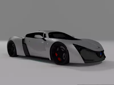 Marussia B2 3D model