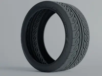 Advan Neova Ad08R Extreme Performance Tyre 3D model