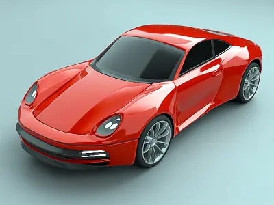 Generic sportscar  3D model