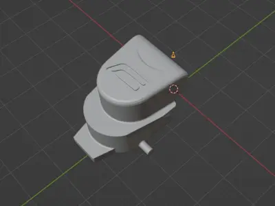 Alfa Romeu 147 Window Button 3D print model