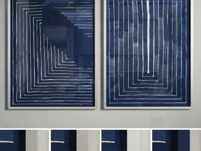 Navy Collection McGee Co Low-poly 3D model