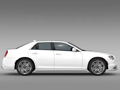 Lancia Thema 2017 3D model