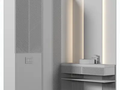177 bathroom 177 3D model