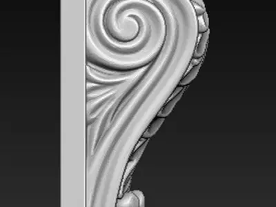 Corbel Decorative 8   3D model 3D print model