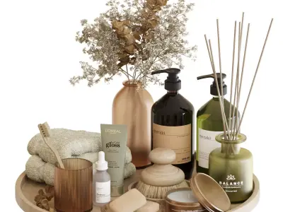 Bathroom Accessories-02 3D model