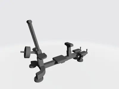 The feet of Hercules trainer 3D print model