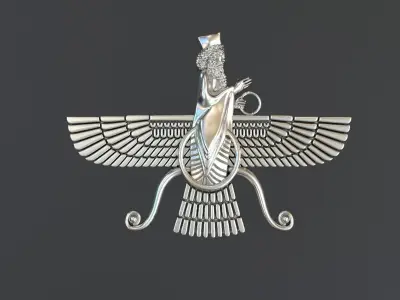 faravahar Carthage Babylon 3D print model
