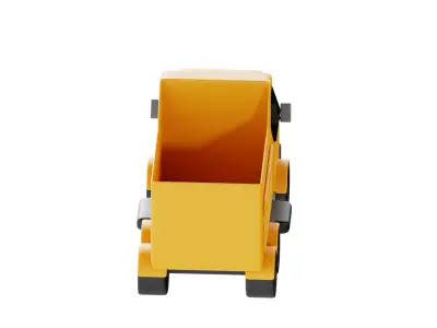 3D Truck 3D model