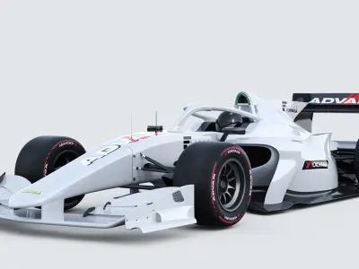 Super Formula Template 2022 3D model