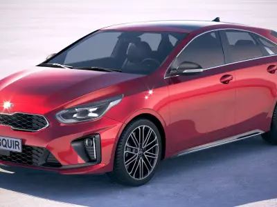 Kia ProCeed 2019 3D model