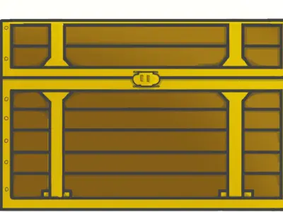 Chest wooden Free 3D print model