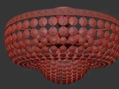 Chandelier Favola E  1 3 50 502 G Corona render 3D model