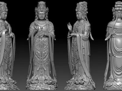 Guanyin  3D print model
