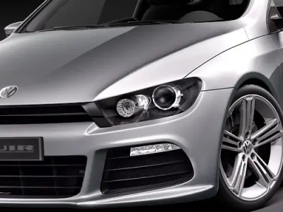 Volkswagen Scirocco R 3D model