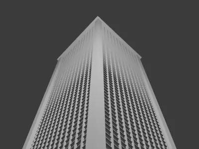 skyscraper model 3D model
