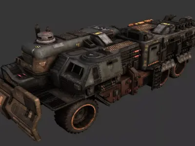 War Vehicle 3D model