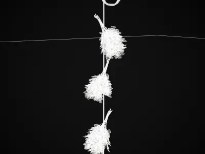 Hanging Dills Low-poly 3D model