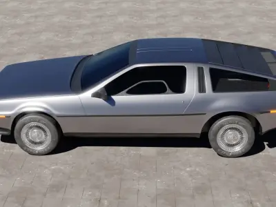 DeLorean DMC-12 3D model