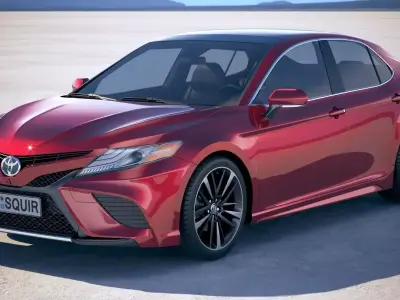 Toyota Camry SE 2018 3D model