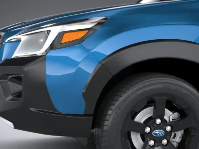 Subaru Forester Wilderness 2022 3D model