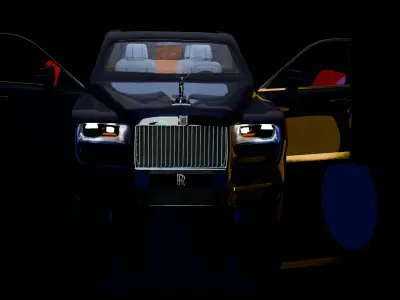 ROLLS ROYCE CULLINAN SUV 3D model