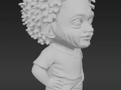 Marcelo Chibi Style 3D Model 3D print model