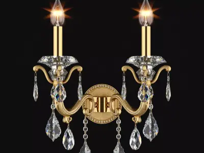 788622 Lusso Osgona Sconce 3D model