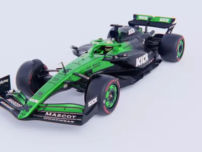 SAUBER KICK C45 2025 3D model