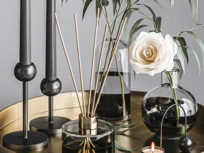 Decorative set 27 3D model