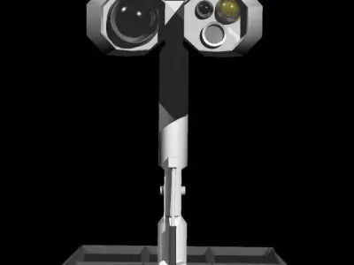 Fictional Rover 3D model