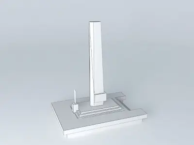 Monument to Labrador Free 3D model