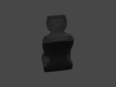 Car seat  3D Model 3D model
