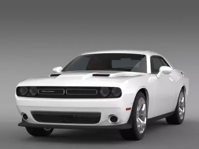 Dodge Challenger SXT LC 2015 3D model