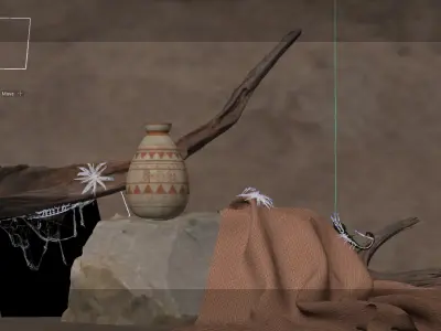 Luxury Authentic Product Scene Octane Render 3D model