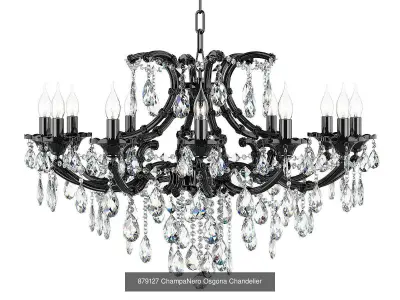 879 ChampaNero Osgona Collection of Lamps 3D Model Pack