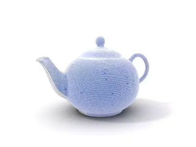 Cherry Blossom Teapot model pack Low-poly 3D model