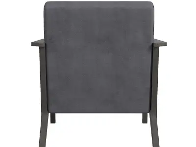 Modern 3D Chair  Low-poly 3D model