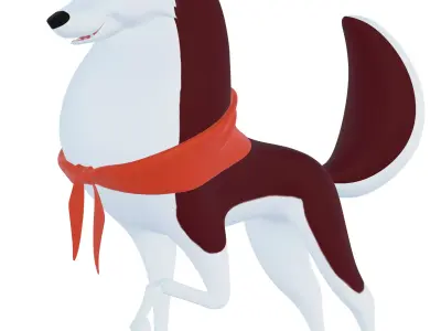 Jenna Balto Low-poly 3D model