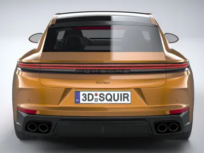 Porsche Panamera Turbo S 2024 3D model
