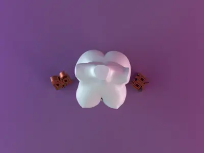 Fat Female Figure Candle 3D print model