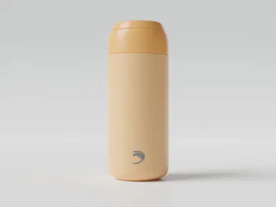 Thermos Water Bottle 3D model