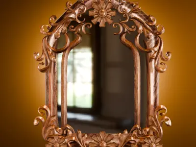 Frame mirror 1  3D model