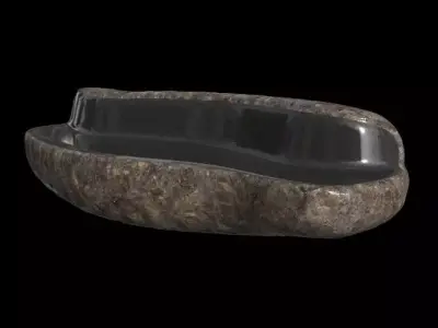 Stone bench  Free 3D model