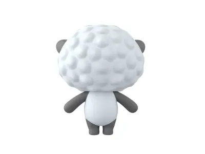 Character144 Rigged Sheep 3D model