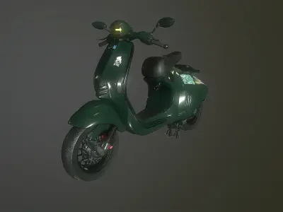 Scooter Vespa 946 3d Model Low-poly 3D model
