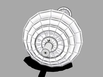 benchpress dumbbell 3D model