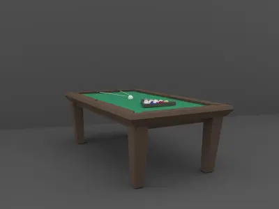 Billard Table 3D model