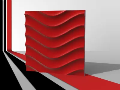 Wall Panels 3D model